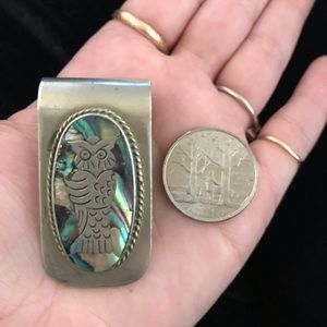 Mexico abalone money clip